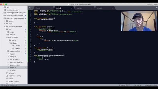 React Native Tutorial Step 8 - Login.js and Style.js смотреть онлайн