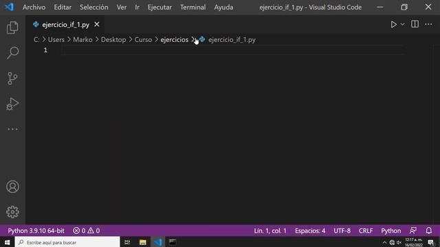 Curso de Python: 6. Sentencia IF-ELSE + 2 ejercicios смотреть онлайн