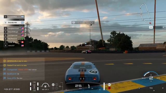 Ford GT40 vs Bugatti Veyron [GTS-PS4] смотреть онлайн