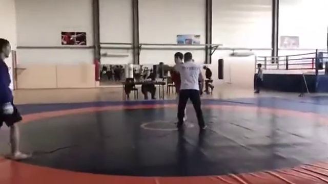 Дацаев Ислам бой по правилам ММА(1) бк.Нохчо смотреть онлайн