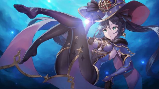 Mona Genshin Impact смотреть онлайн
