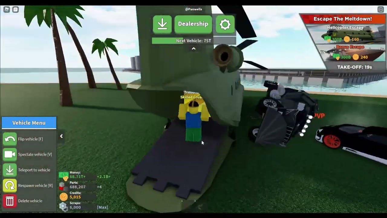 Roblox | Ядерный взрыв в Car Crushers 2! [Energy Core] смотреть онлайн