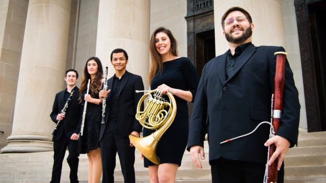 Plaza Winds - David Maslanka - Quintet No. 3, movement II. смотреть онлайн