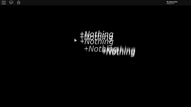 Nothing Simulator [ROBLOX] смотреть онлайн