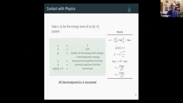 T01 W116 Themis Matsoukas | Thermodynamics 2.0 | 2020 смотреть онлайн