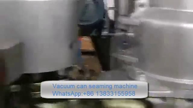 Vacuum can seaming machine смотреть онлайн