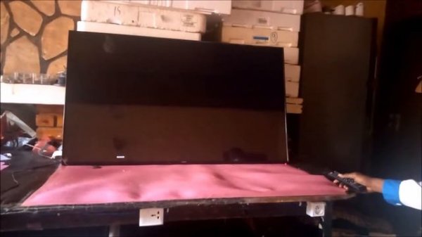 Samsung TV factory setting vesa to Jeida