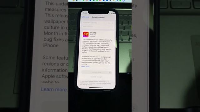 How To Update To IOS 17.3