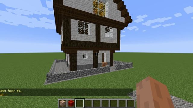 Механизмы #4. Дом с помощью командного блока в Minecraft 1.8 + . смотреть онлайн