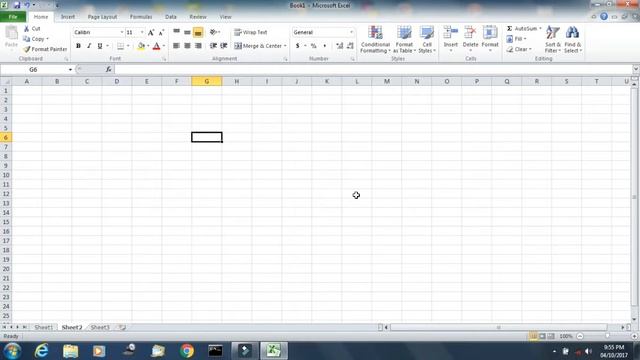 Table Preparation In Microsoft Excel || 2007/2010/2013 Tutorial for Beginners || In Hindi #3 смотреть онлайн