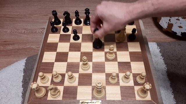 Самая лучшая шахматная ловушка. Ферзь в дебюте за 1 ход выигрывает партию. смотреть онлайн