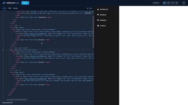 TAILWINCSS SIDEBAR: Navigation component смотреть онлайн