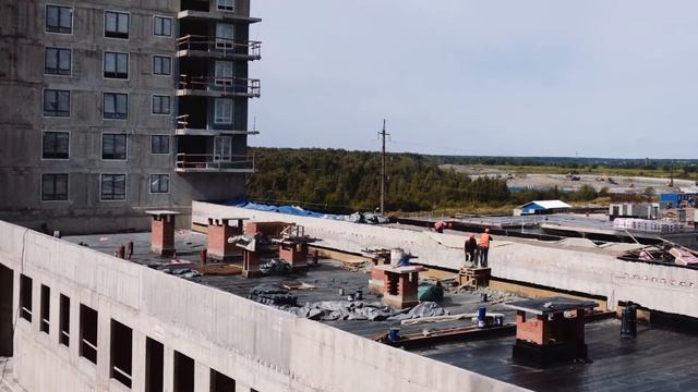 Ход работ в LEGENDA Комендантского. Август 2017 смотреть онлайн