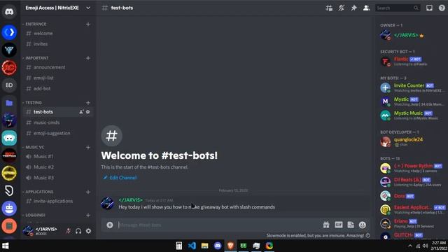 Giveaway Bot | Slash Commands | No coding | Repl.it | replit смотреть онлайн