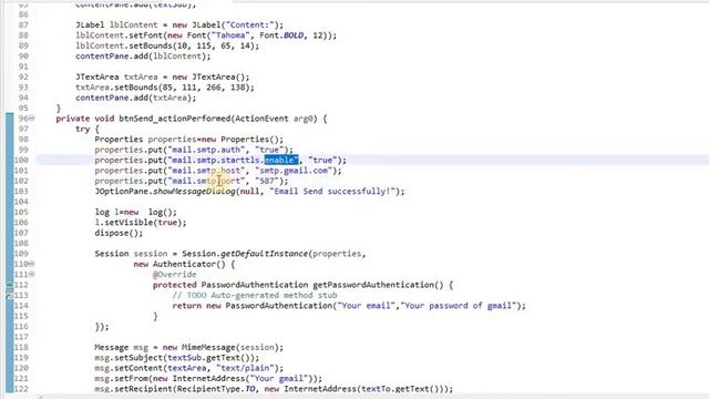 Java swing | Email Application |18328 #bscs6ea #java #javaswing смотреть онлайн