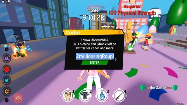 ЧИТЕРСКИЕ КОДЫ СИМУЛЯТОР БОЯ АНИМЕ РОБЛОКС! ВСЕ КОДЫ Anime Fighting Simulator roblox смотреть онлайн