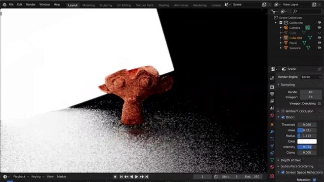 How To Add Fake SSGI in Blender Eevee tutorial смотреть онлайн