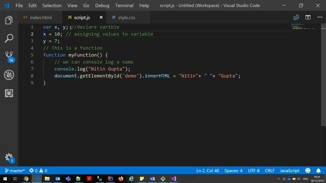 JavaScript Tutorial for Beginners - Part 6 | JavaScript Comments | Learn Web Technologies смотреть онлайн