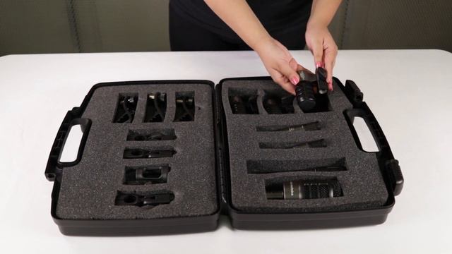 Unboxing ATM-DRUM 7 Audio Technica Paquete de Micrófonos para Bateria смотреть онлайн