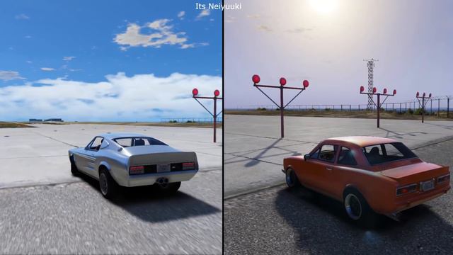 GTA 5 - Ellie vs Yosemite, Retinue, Rapid GT Classic, Cheburek смотреть онлайн
