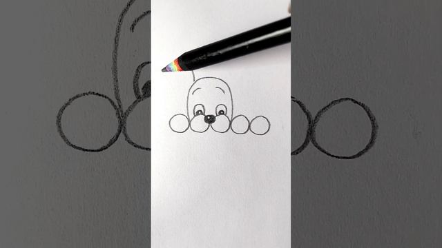 Милая собачка / рисуем легко смотреть онлайн