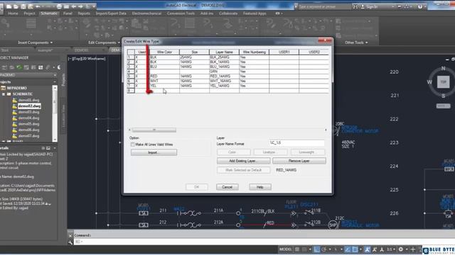 AutoCAD Electrical Tutorial - 011 - Wire types in AutoCAD Electrical смотреть онлайн