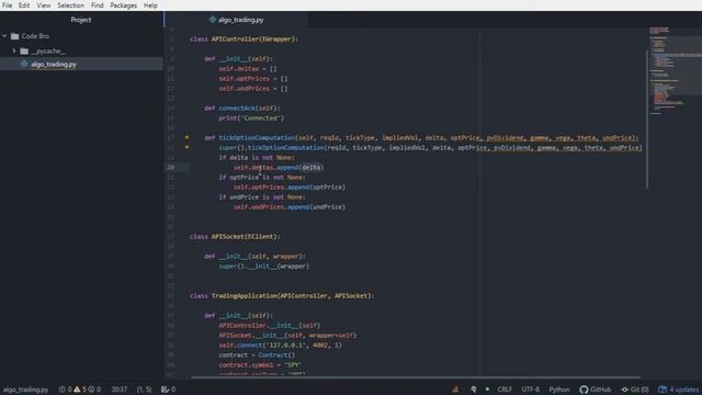 Building an Algorithmic Trading System in Python | Data Caching смотреть онлайн