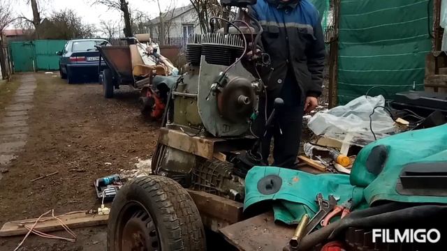 Двигатель УД 2 ч.5 зажигания CDI