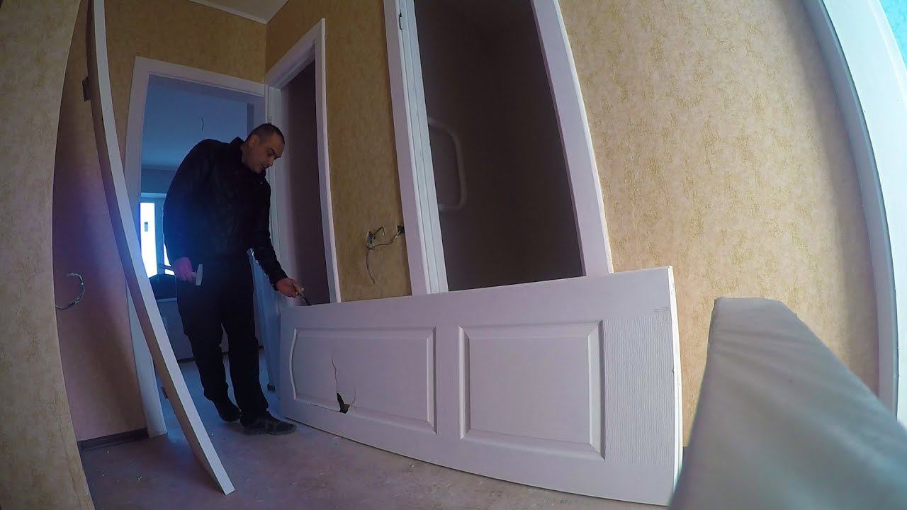 Заделываю дырки в дверях за Рыжим.Закончили ремонт кухни.Посмотрел новый объект. смотреть онлайн