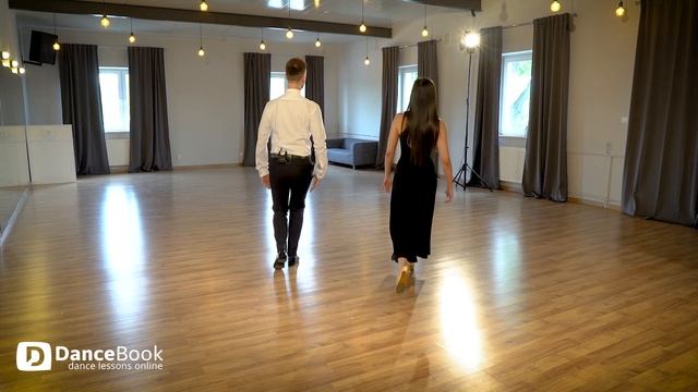 English Waltz Basic Steps | Dance Lesson for Beginners - Lesson 2 смотреть онлайн