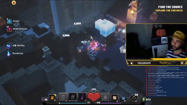 GREEK Minecraft Dungeons creeper winter - PlayStation 5 смотреть онлайн