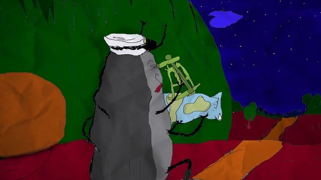 Главный по навозу - жук навозник. Профессия катать ШАРИКИ ИЗ НАВОЗА! | Dung beetle | Мультик смотреть онлайн