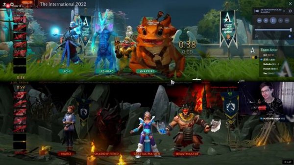 [RU] Team Liquid vs Team Aster The International 2022