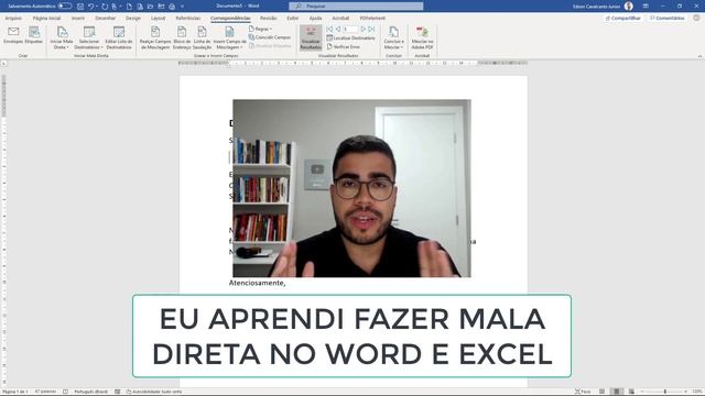 Como fazer MALA DIRETA no Word + Excel | Aula Rápida Passo a Passo смотреть онлайн