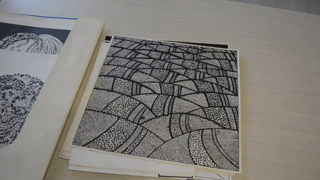 Графика черной гелевой ручкой (арты, рисунки) / Graphics with a black gel pen (art, drawings) №2 смотреть онлайн