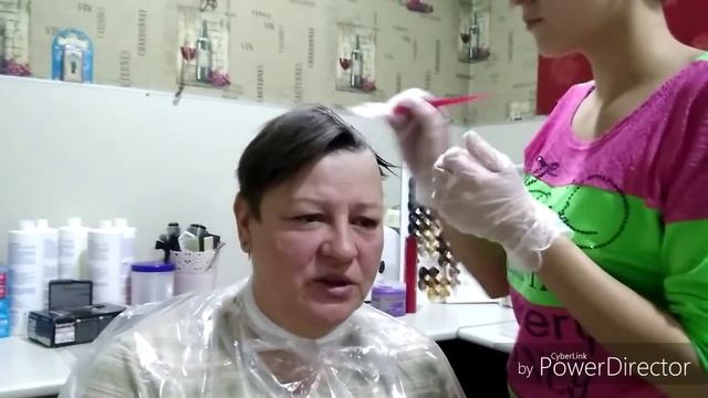 сдалась Я. Сашка меня уговорила,закрасить седину