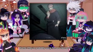 Hashiras react to Sukuna as new uppermoon || Demon slayer & Jujutsu kaisen || Made by Yuk!ra