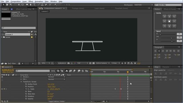 Создание шейповой анимированной иконки (2RogerThat - Уроки по After Effects) смотреть онлайн