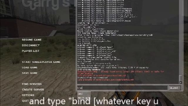 how to set up noclip bind in garrys mod (tutorial) смотреть онлайн