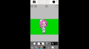 Как удалить фон в IbisPaint X?