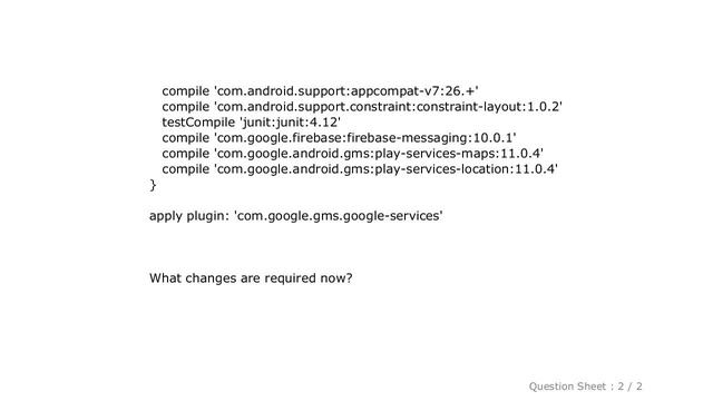 Android : Error: fix the version conflict (google-services plugin) смотреть онлайн
