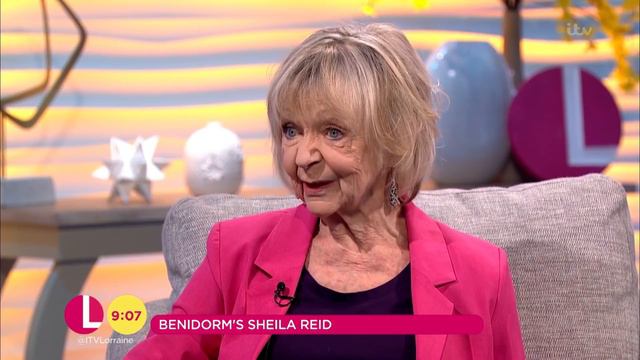 Celebrating 10 Years of Benidorm with Sheila Reid | Lorraine смотреть онлайн