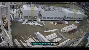 Монтаж градирни Niba на объекте Коксохимический завод Губахинский Кокс, Пермский Край