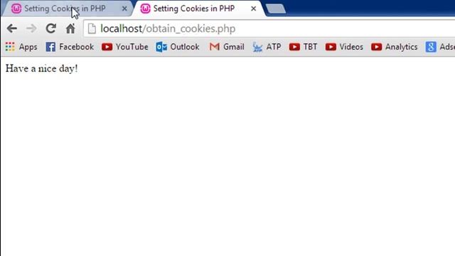 PHP & MySQL Tutorial - 48: Obtaining Cookie Values смотреть онлайн