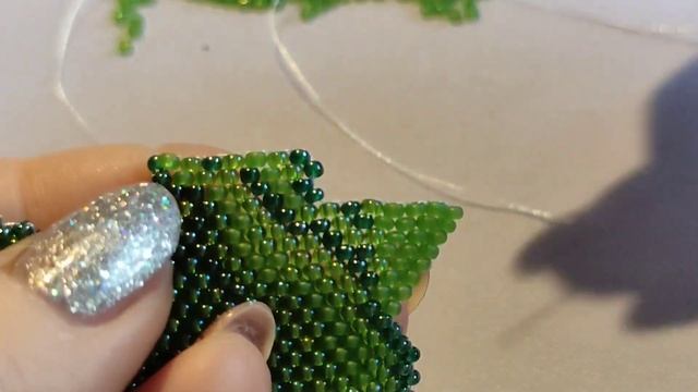 Кирпичное плетение. ?" ЛЯГУШКА". Часть 5/6. смотреть онлайн