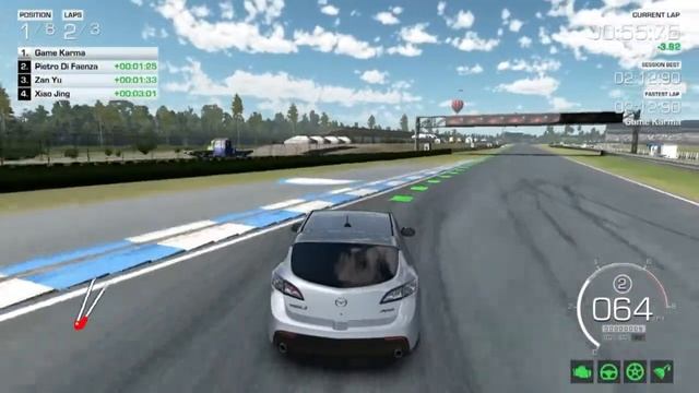 Auto Club Revolution - Mazda 3 Circuit race in Hockenheimring смотреть онлайн