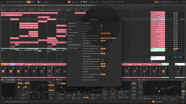 ABLETON LIVE 12 Gratuit Les clés de la composition Rappel pour les débutants Les préférences смотреть онлайн
