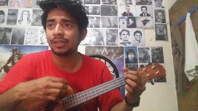 Ei Meghla Dine Ekla Ukulele Tutorial (G D A chords) смотреть онлайн