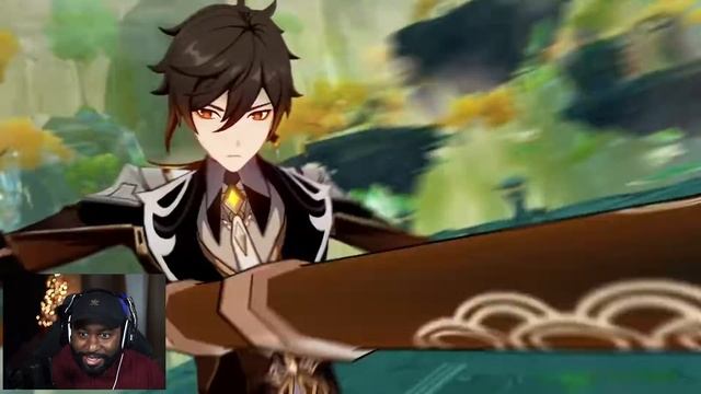 Character Demo - "Zhongli: The Listener" | Genshin Impact REACTION смотреть онлайн