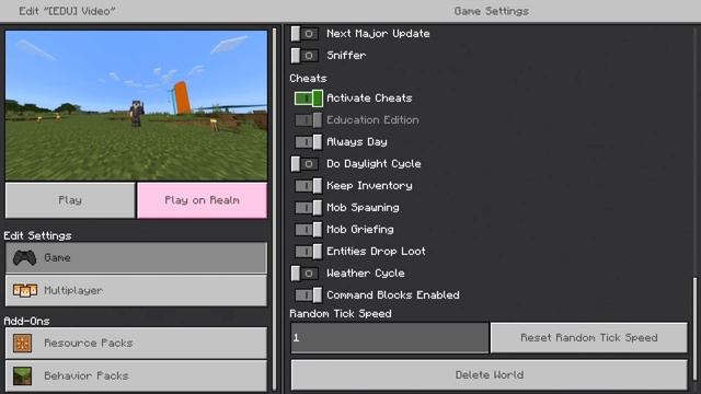 How to Activate Cheats in Minecraft World (Easy Tutorial) смотреть онлайн